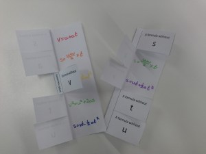 SUVAT foldable
